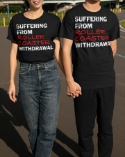 Suffering From Roller Coaster Withdrawal Shirt Funny Sayings Related Roller Coaster Merch Classic T-Shirt apparel-classic-tshirt-lifestyle-front-145