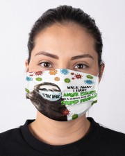 Sloth mask Cloth face mask aos-face-mask-lifestyle-01