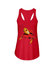 Bitcoin Rocket Roller Coaster To The Moon Shirt Cute Funny Design T-Shirt Presents For Teens Ladies Flowy Tank tile