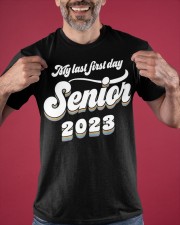 My Last First Day Junior 2023 T-Shirt Junior Class Shirts 2023 Gift Ideas Classic T-Shirt apparel-classic-tshirt-lifestyle-front-181