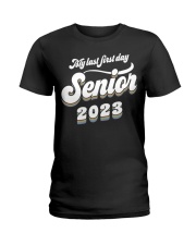 My Last First Day Junior 2023 T-Shirt Junior Class Shirts 2023 Gift Ideas Ladies T-Shirt tile