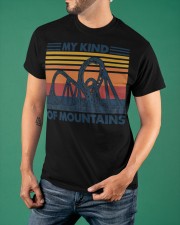 My Kind Of Mountains Shirt Roller Coaster T-Shirt Cool Presents For Teens Classic T-Shirt apparel-classic-tshirt-lifestyle-front-88