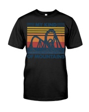 My Kind Of Mountains Shirt Roller Coaster T-Shirt Cool Presents For Teens Classic T-Shirt front