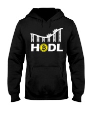 Hodl Bitcoin Shirt Crypto Currency Roller Coaster T-Shirt Presents For Friends Hooded Sweatshirt tile