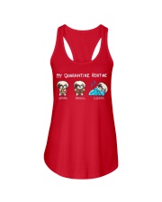Shih Tzu2 Ladies Flowy Tank thumbnail