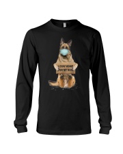 I Stay Home For My Kids German Shepherd Long Sleeve Tee thumbnail