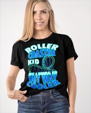 Roller Coaster Kid Like Normal But Way Cooler Shirt Funny Gifts For Roller Coaster Lover Kid Classic T-Shirt apparel-classic-tshirt-lifestyle-front-100