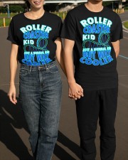 Roller Coaster Kid Like Normal But Way Cooler Shirt Funny Gifts For Roller Coaster Lover Kid Classic T-Shirt apparel-classic-tshirt-lifestyle-front-145
