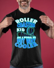 Roller Coaster Kid Like Normal But Way Cooler Shirt Funny Gifts For Roller Coaster Lover Kid Classic T-Shirt apparel-classic-tshirt-lifestyle-front-181
