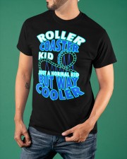 Roller Coaster Kid Like Normal But Way Cooler Shirt Funny Gifts For Roller Coaster Lover Kid Classic T-Shirt apparel-classic-tshirt-lifestyle-front-88