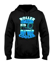 Roller Coaster Kid Like Normal But Way Cooler Shirt Funny Gifts For Roller Coaster Lover Kid Hooded Sweatshirt tile