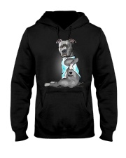Pitbull I love mom Hooded Sweatshirt thumbnail