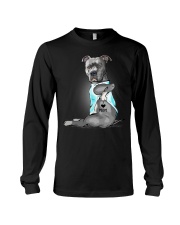 Pitbull I love mom Long Sleeve Tee thumbnail