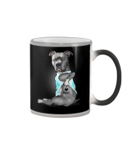 Pitbull I love mom Color Changing Mug thumbnail