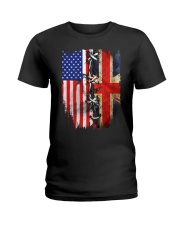 England flag Ladies T-Shirt thumbnail