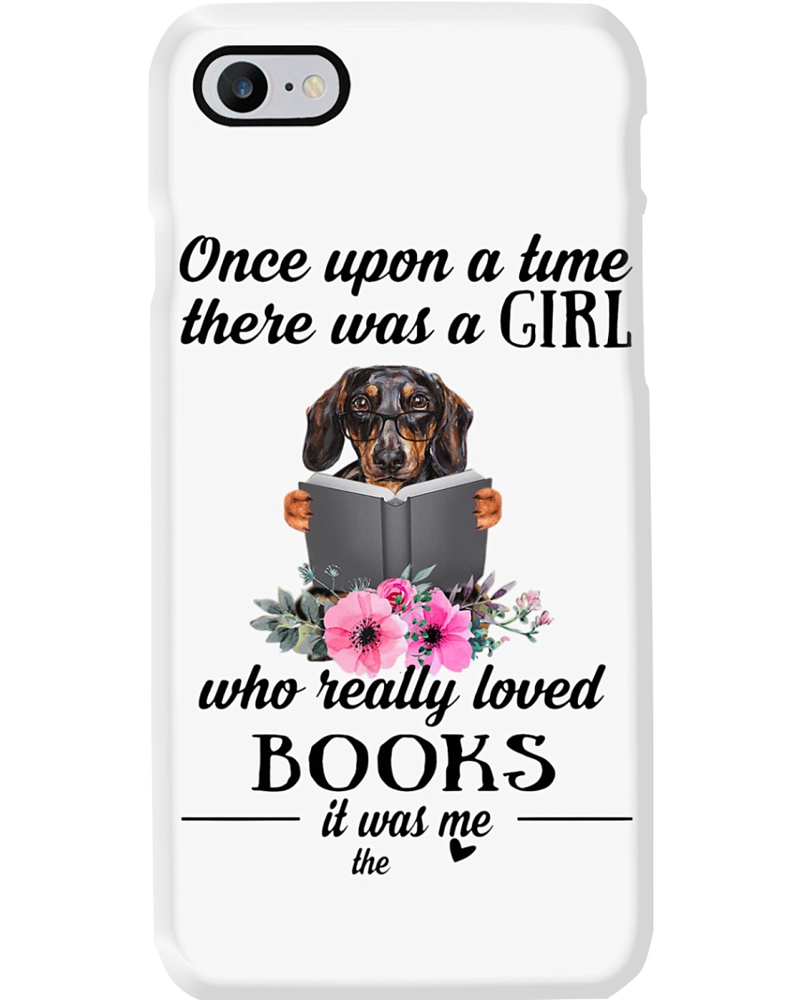 Once upon a tume there was a girl Dachshund2 Phone Case