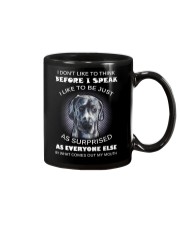 I Don'T Like To Think Before I Speak Great Dane Mug thumbnail