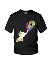 Elephant Live Love Care Childcare Provider Shirt Daycare Provider Christmas Gift Ideas Youth T-Shirt tile