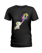 Elephant Live Love Care Childcare Provider Shirt Daycare Provider Christmas Gift Ideas Ladies T-Shirt tile