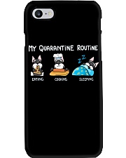 My Quarantine Routine schnauzer2 Phone Case thumbnail