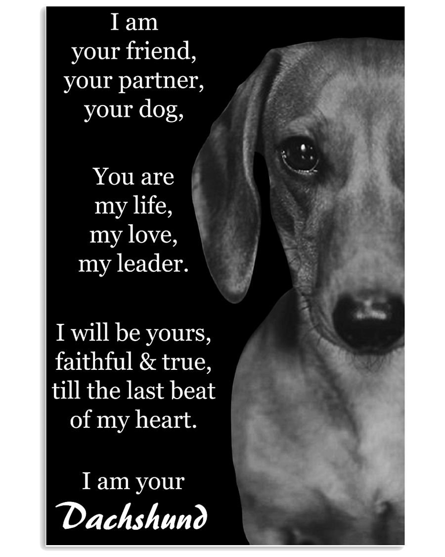I AM YOUR DACHSHUND 11x17 Poster