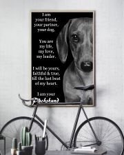 I AM YOUR DACHSHUND 11x17 Poster lifestyle-poster-7