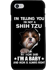 i'm telling you i'm not a shih tzu Phone Case thumbnail