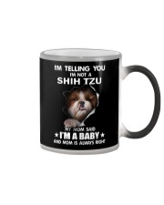 i'm telling you i'm not a shih tzu Color Changing Mug thumbnail