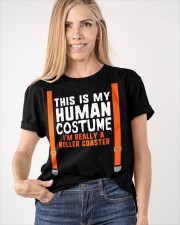 This My Human Costume I'm Really A Roller Coaster Shirt Gifts For Roller Coaster Lovers Classic T-Shirt apparel-classic-tshirt-lifestyle-front-100
