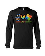 Accept Love Understand Autism Shirt Designs Autism Awareness T-Shirts Merch Long Sleeve Tee tile