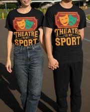 Theatre Is My Sport Old Retro Shirt Graduation Gifts For Theatre Students Classic T-Shirt apparel-classic-tshirt-lifestyle-front-145