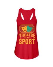 Theatre Is My Sport Old Retro Shirt Graduation Gifts For Theatre Students Ladies Flowy Tank tile