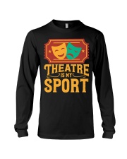 Theatre Is My Sport Old Retro Shirt Graduation Gifts For Theatre Students Long Sleeve Tee tile