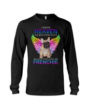 Frenchie T-shirt Christmas gift for friend Long Sleeve Tee thumbnail