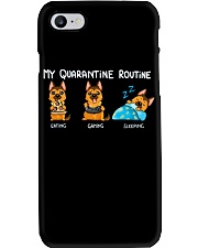 My Quarantine Routine German Shepherd3 Phone Case thumbnail