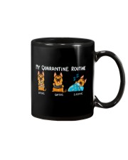 My Quarantine Routine German Shepherd3 Mug thumbnail