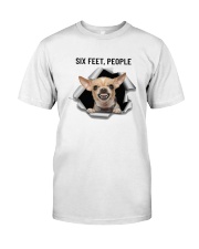 Chihuahua Six Feet People Classic T-Shirt thumbnail