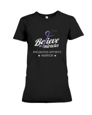 Belive in Miracles Rheumatoid Arthritis Warriors Premium Fit Ladies Tee thumbnail
