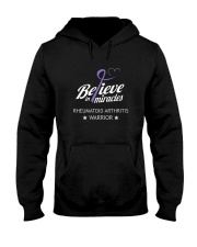 Belive in Miracles Rheumatoid Arthritis Warriors Hooded Sweatshirt thumbnail