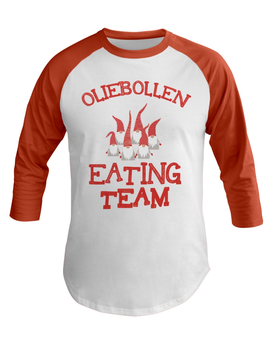 OLIEBOLLEN EATING TEAM Baseball Tee