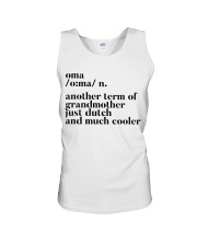 OMA ANOTHER TERM OF GRANDMOTHER JUST DUTCH Unisex Tank thumbnail
