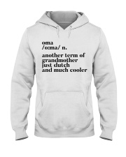 OMA ANOTHER TERM OF GRANDMOTHER JUST DUTCH Hooded Sweatshirt thumbnail