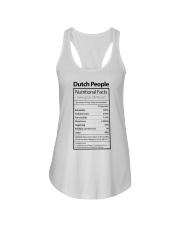 DUTCH PEOPLE NUTRITIONAL FACTS Ladies Flowy Tank thumbnail