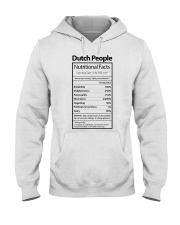 DUTCH PEOPLE NUTRITIONAL FACTS Hooded Sweatshirt thumbnail