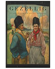GEZELLIG IT'S A DUTCH THING YOU WOULDN'T UNDERSTA Vertical Poster tile