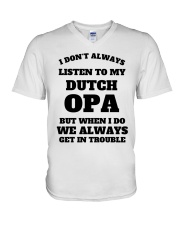 MY DUTCH OPA V-Neck T-Shirt thumbnail