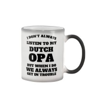 MY DUTCH OPA Color Changing Mug thumbnail