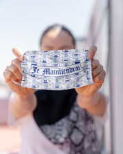 JE MAINTIENDRAI Cloth face mask aos-face-mask-lifestyle-07