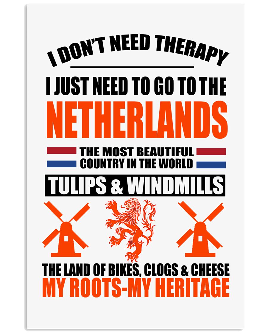 I DON'T NEED THERAPY 11x17 Poster