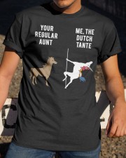 YOUR REGULAR AUNT ME THE DUTCH TANTE Classic T-Shirt apparel-classic-tshirt-lifestyle-28